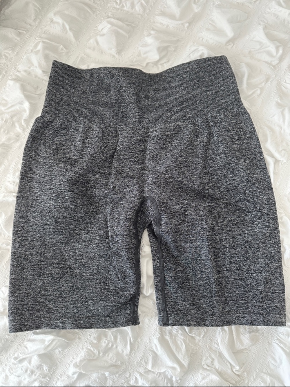 NVGTN High-Waist Seamless Bike Shorts - Charcoal
